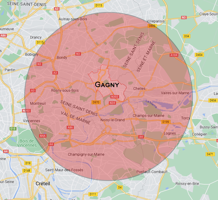 Débouchage canalisation à Gagny